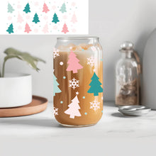 Cargar imagen en el visor de la galería, Christmas tree Glass Can - Image #1