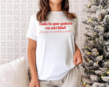 Load image into Gallery viewer, Todo lo que quiero en navidad es arroz con gandulez y pastel - Image #2