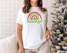 Cargar imagen en el visor de la galería, Teacher Christmas Rainbow - Image #3